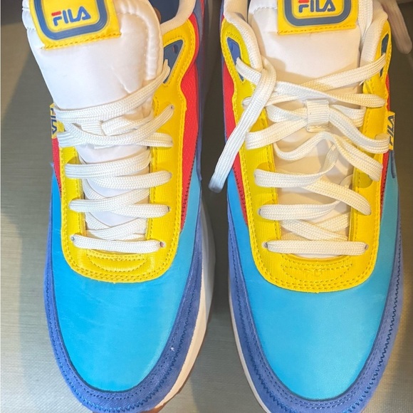Fila Multicolor Athletic Shoes - Blue, Yellow, Red main image 9